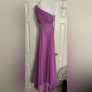 Elegant Purple Prom Dress
